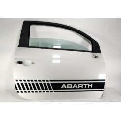 Portiera DX 3 Porte Fiat 500 Abarth 2007-2015 Bianco