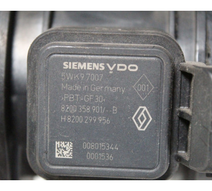 Debimetro Renault Clio 1.5 63 KW Diesel 2005-2009 K9KT7 Siemens 5WK97007